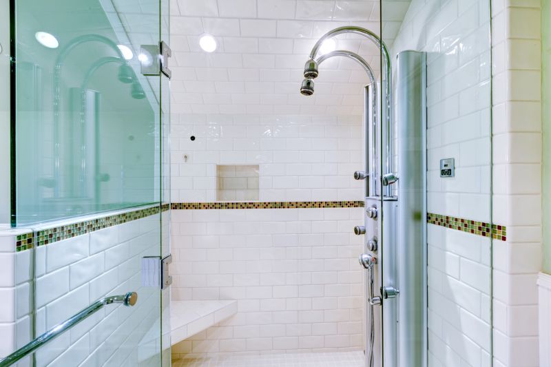Modern Shower with Multiple Jets
